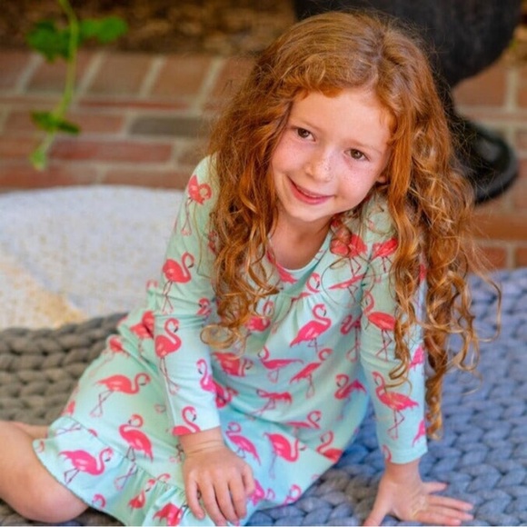 Sweet Bamboo Other - Sweet Bamboo Flamingo Nightgown - sz 6